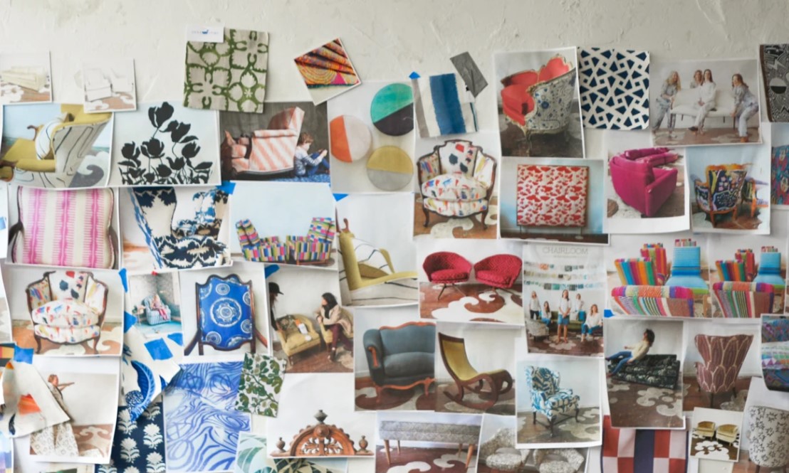Moodboards - The 5 Tips to Become a Surface Pattern Designer at the surface pattern marketplace