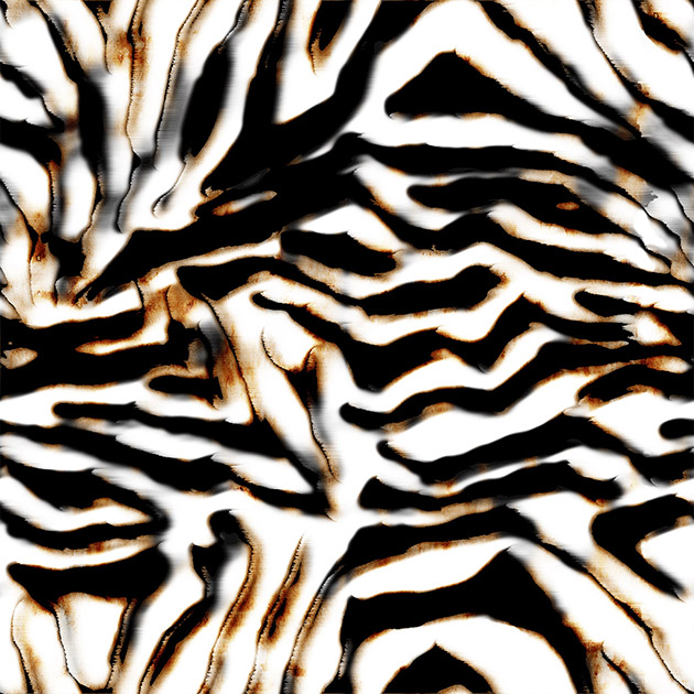 El çizmek sorunsuz zebra doku